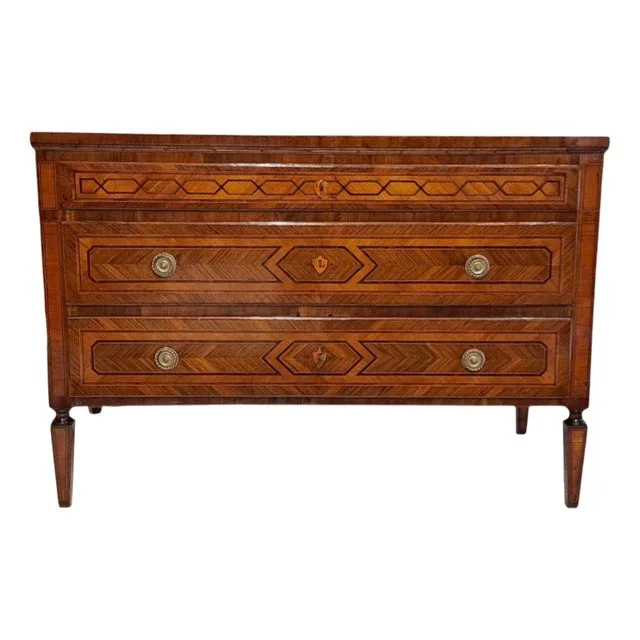 18th Century Louis XVI Chest of Drawers, Bologna