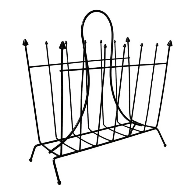1950’s Mid-Century Modern Arthur Umanoff Style Magazine Rack