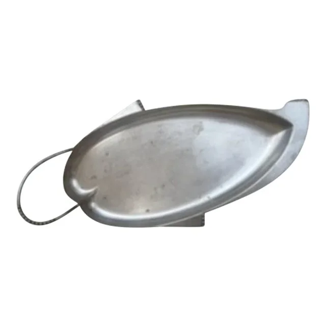 1950s Danish Modern “Ingrid” Celery Tray | Three Crowns Silversmiths