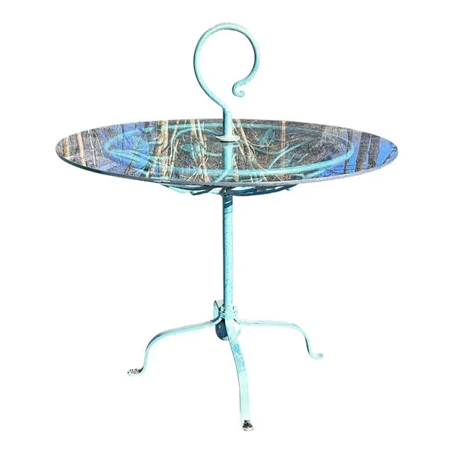 1950s Patio Side Table Attributed to Salterini