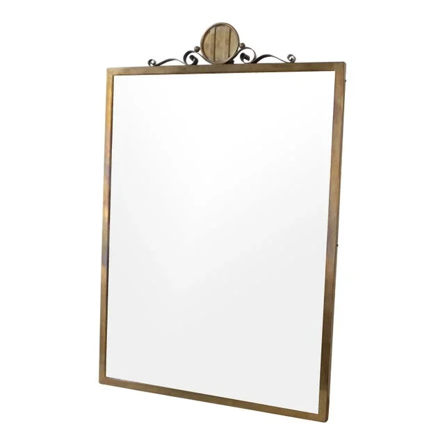 1950s Swedish Modern Wall Mirror