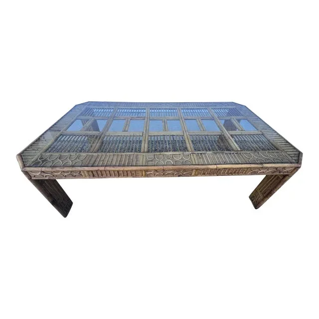 1970s Brighton Pavilion Style Dining Table
