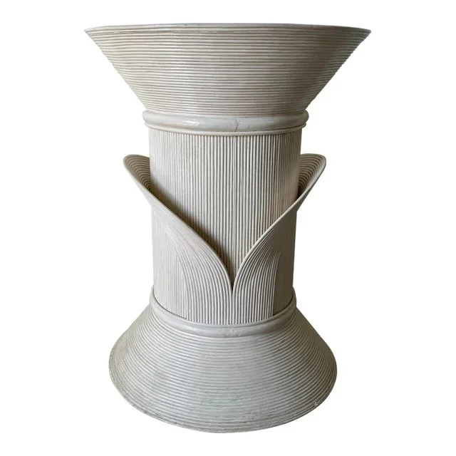 1980’s Gabriella Crespi Style – Rattan Dining Table Base