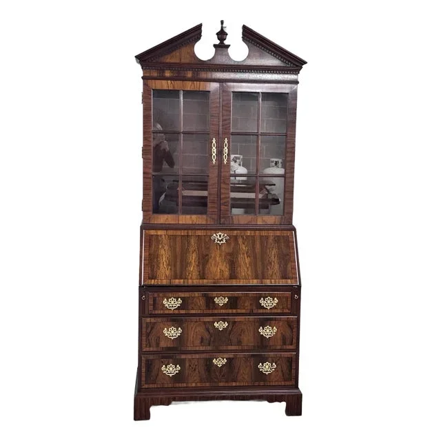 1980s Vintage Rosewood Secretary by Drexel Furniture
