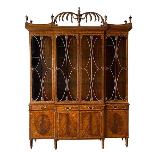 1990s Vintage Maitland Smith Breakfront