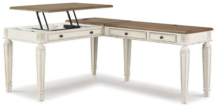 2-Piece Home Office Lift Top Desk