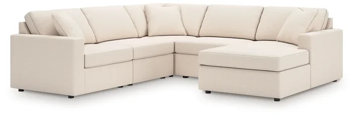 5-Piece Sectional With Chaise