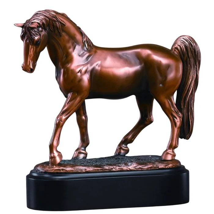 8.5″ Tennessee Walking Horse Statue – Bronze Finish