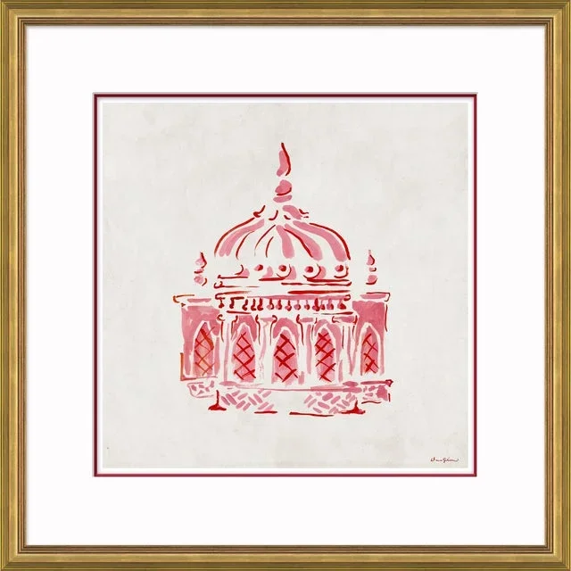 “Brighton” By Dana Gibson, Framed Art Print
