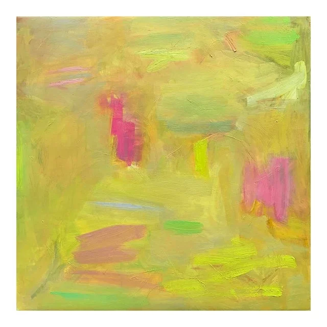 “Falling Leaves” by Trixie Pitts Abstract Expressionist Oil Painting