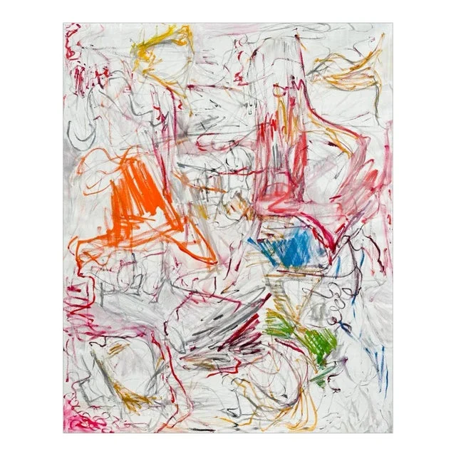 “Family Circus” by Trixie Pitts From Latest Series Abstract Expressionist Oil Painting