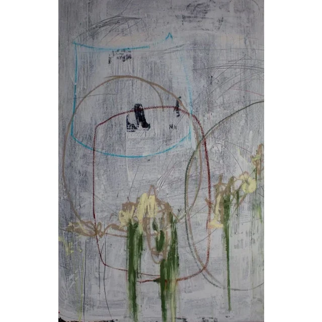“Kensington Trash” Original Abstract MultiMedia Painting by Brian Jerome