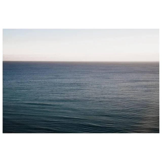 “Miami a.m.” Minimalist Ocean Wave Photograph