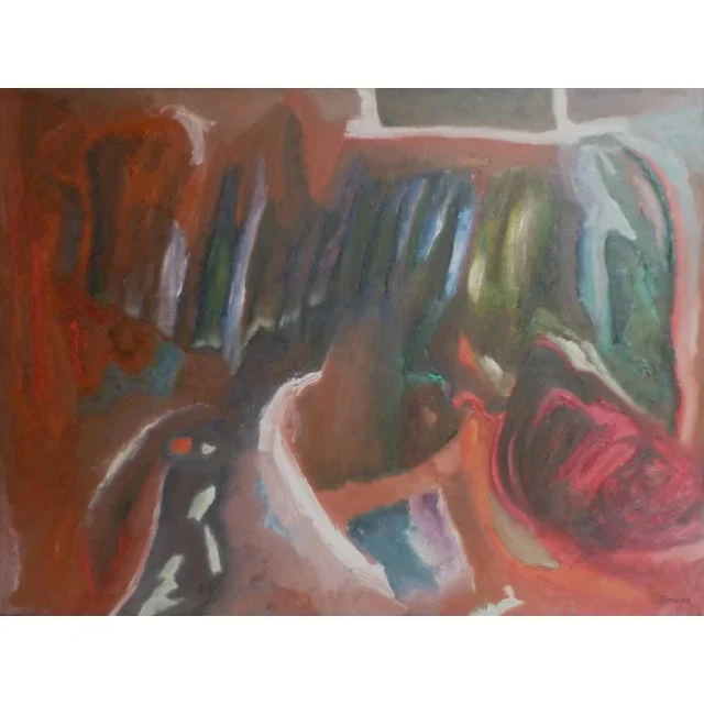 “Symphony” Large Abstract Oil Painting by Scott Spencer