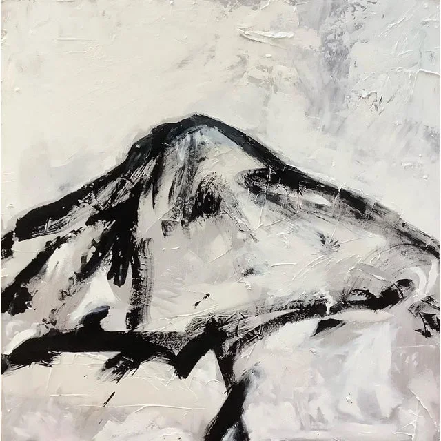 “Welsh Mountain” Contemporary Landscape Painting by Peter Rossiter
