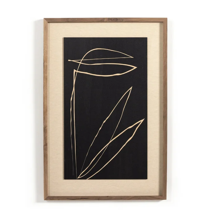 Abstract Botanic Line Drawing II