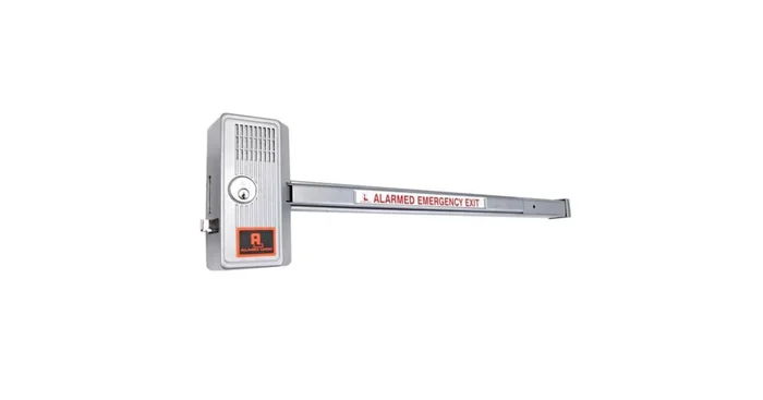 Alarm Lock 48″ Sirenlock Fire Rated Rim Latch Exit Device With Standard Hex Key Dogging