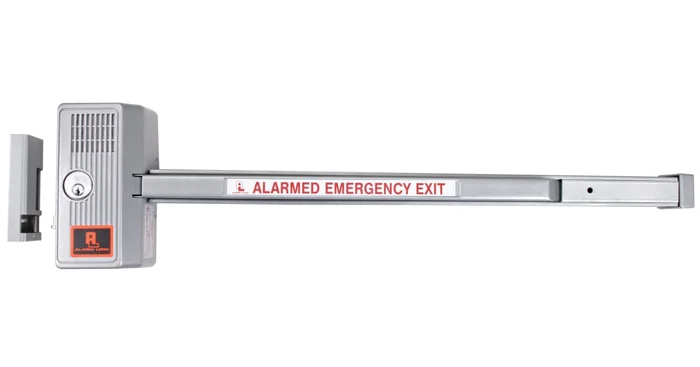 Alarm Lock Sirenlock 33″ Wide Grade 1 Push Bar Rim Exit Device