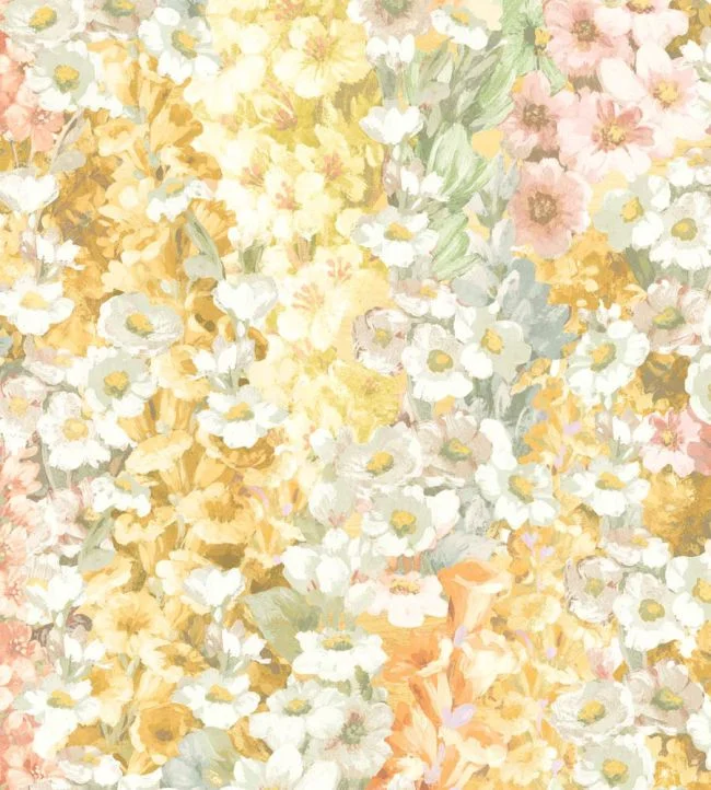 Alcea Fabric – Golden Hour