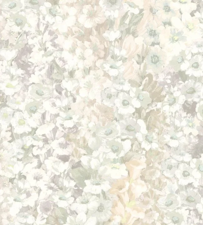 Alcea Fabric – Grey Mist