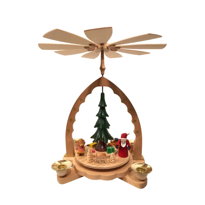Alexander Taron 16073 Richard GLAESSER Pyramid – Santa Children and Toy, Brown