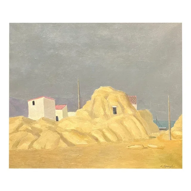 Alexandre de Spengler, Spain #2, Oil on Canvas, 1967