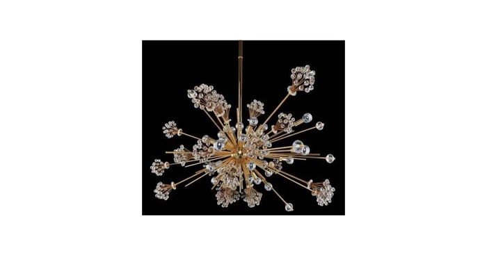 Allegri Constellation 46 Light 60″ Wide Crystal Pendant