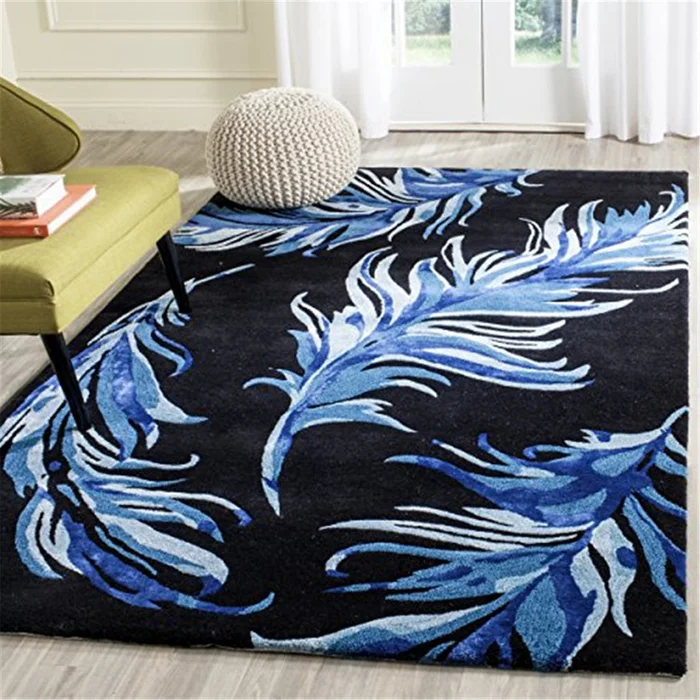 Allure Beige/Blue Small Rectangle Rug