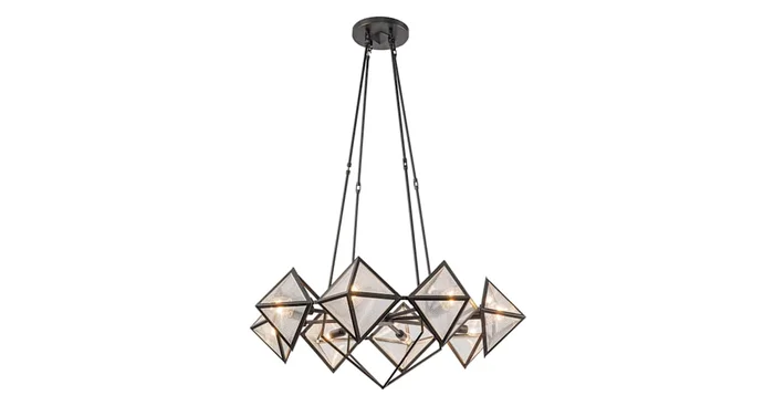 Alora Lighting Cairo 6 Light 30″ Wide Chandelier