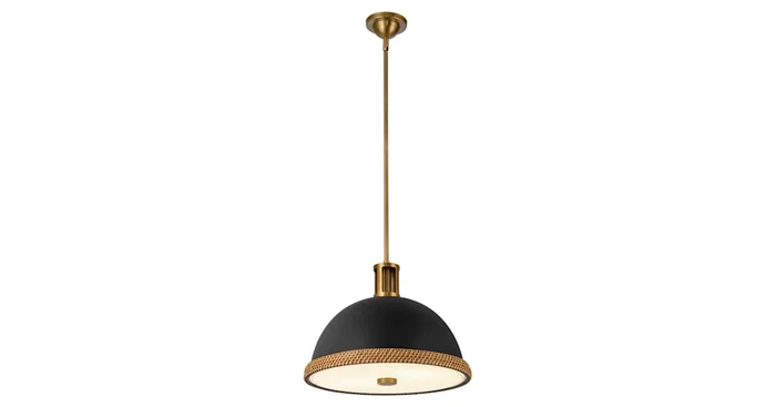 Alora Lighting Doral 2 Light 17″ Wide Pendant
