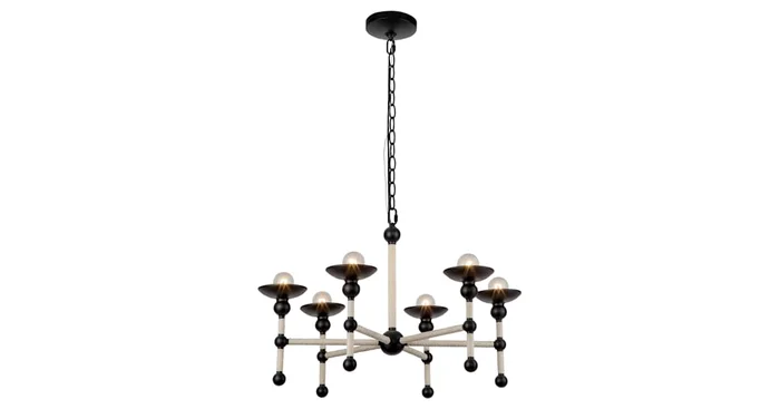 Alora Lighting Nadine 4 Light 25″ Wide Chandelier