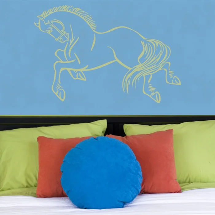 Alphabet Garden Designs Horse 2 Wall Decal
