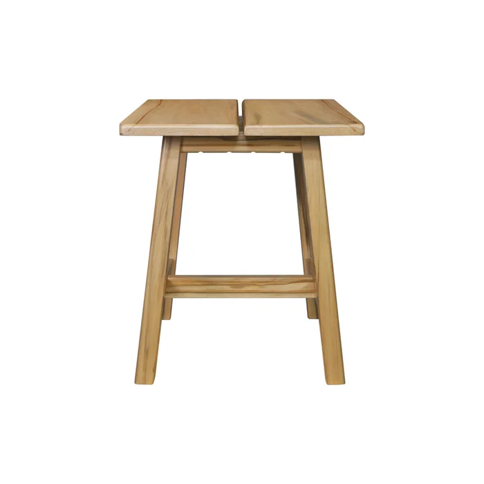 American Trails 100% American Hardwood Rectangle Stool with Split Top