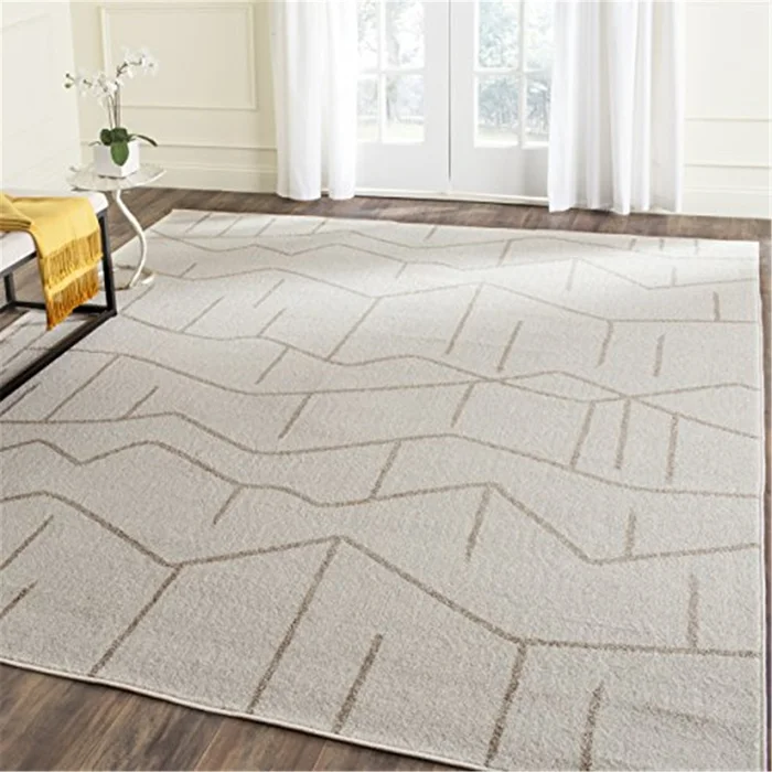 Amherst Ivory/Grey Round Rug