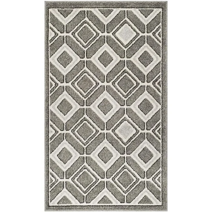 Amherst Ivory/Light Grey Large Rectangle Rug
