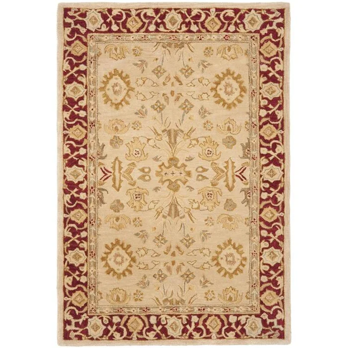 Anatolia Ivory/Red Small Rectangle Rug