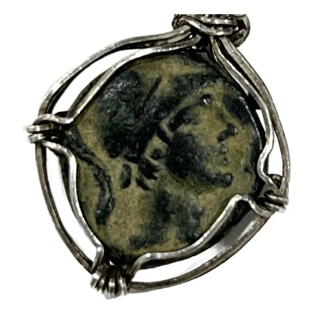 Ancient Athena Pendant Necklace
