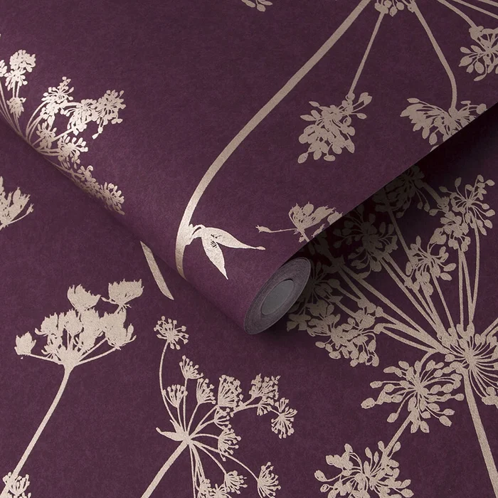 Anthriscus Wallpaper – Plum