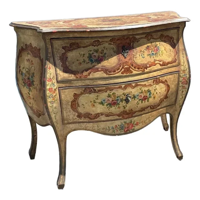Antique Italian Rococo Bombe