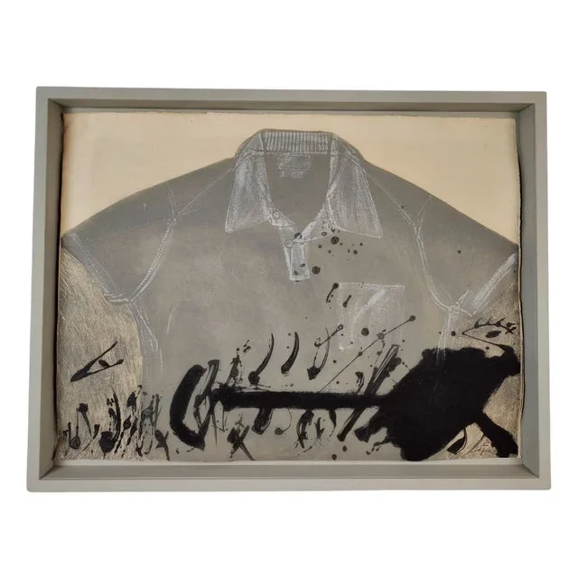 Antoni Tàpies, Camisa, 1972, Etching, Framed
