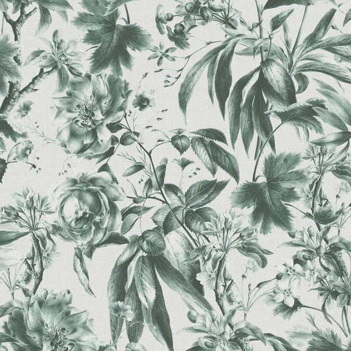 Arcane Garden Wallpaper – Verdigris