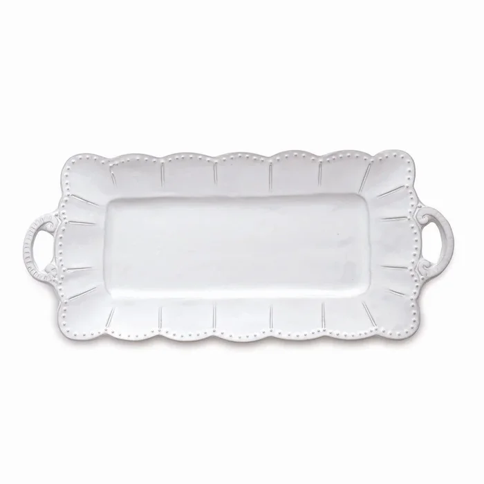 ARTE ITALICA: Bella Bianca Rectangular Tray