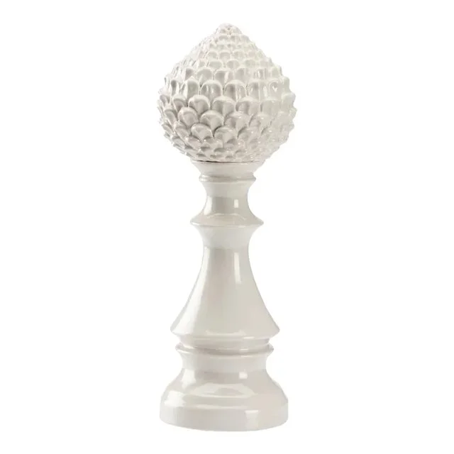 Artichoke Finial – Gray, Large