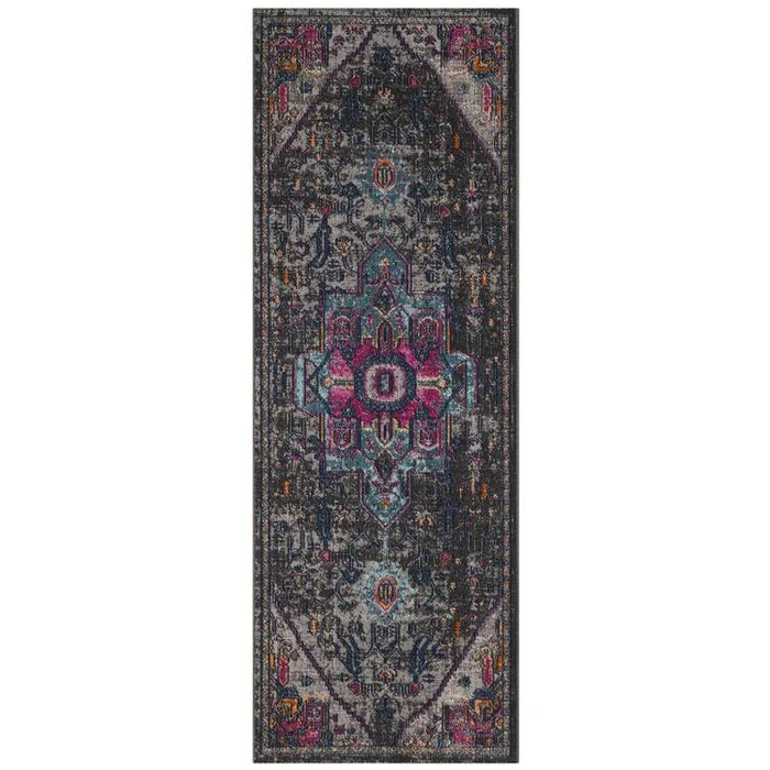 Artisan Black/Light Grey Large Rectangle Rug