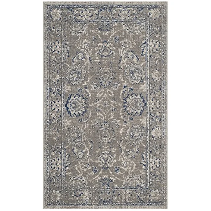 Artisan Dark Grey/Blue Runner Rug