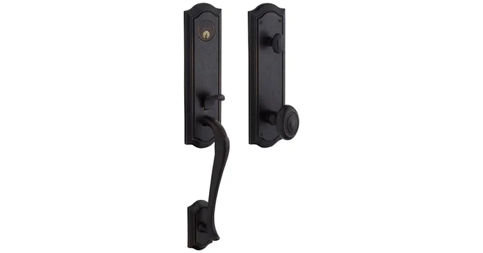 Baldwin Bethpage Dummy Handleset with Bethpage Interior Knob