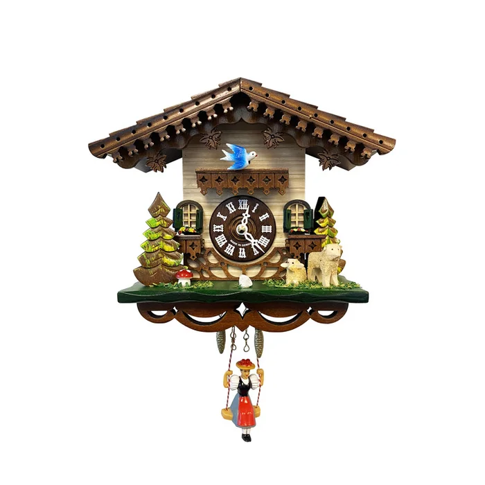 Battery Operated Black Forest Clock Germany Made – Alexander Taron