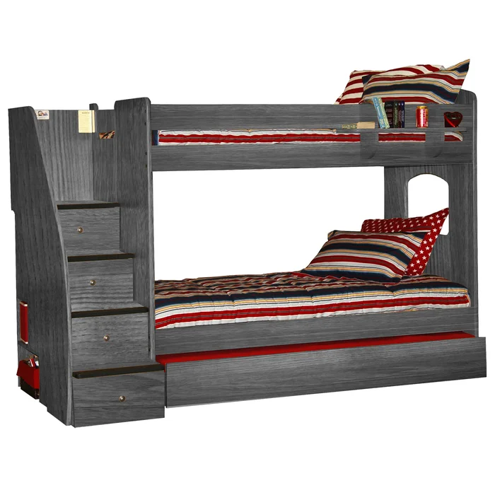 Berg Furniture Enterprise Twin over Twin – 2 Panels & Stairs