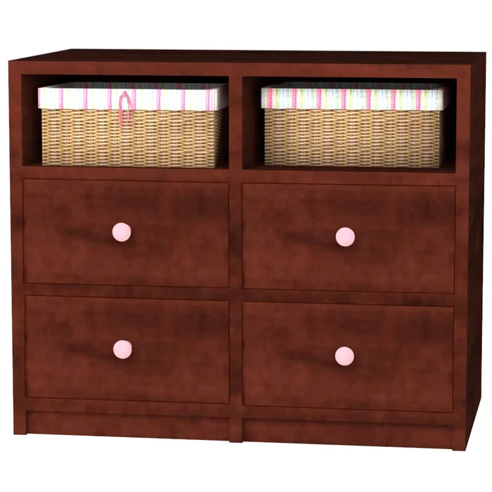 Berg Furniture Utica Lofts Four Drawer Dresser