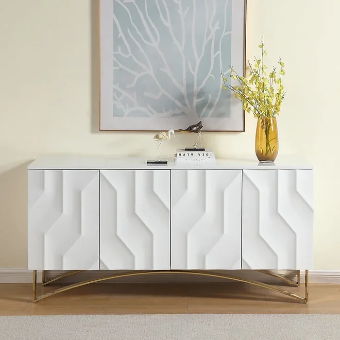 Bianca White Console Table